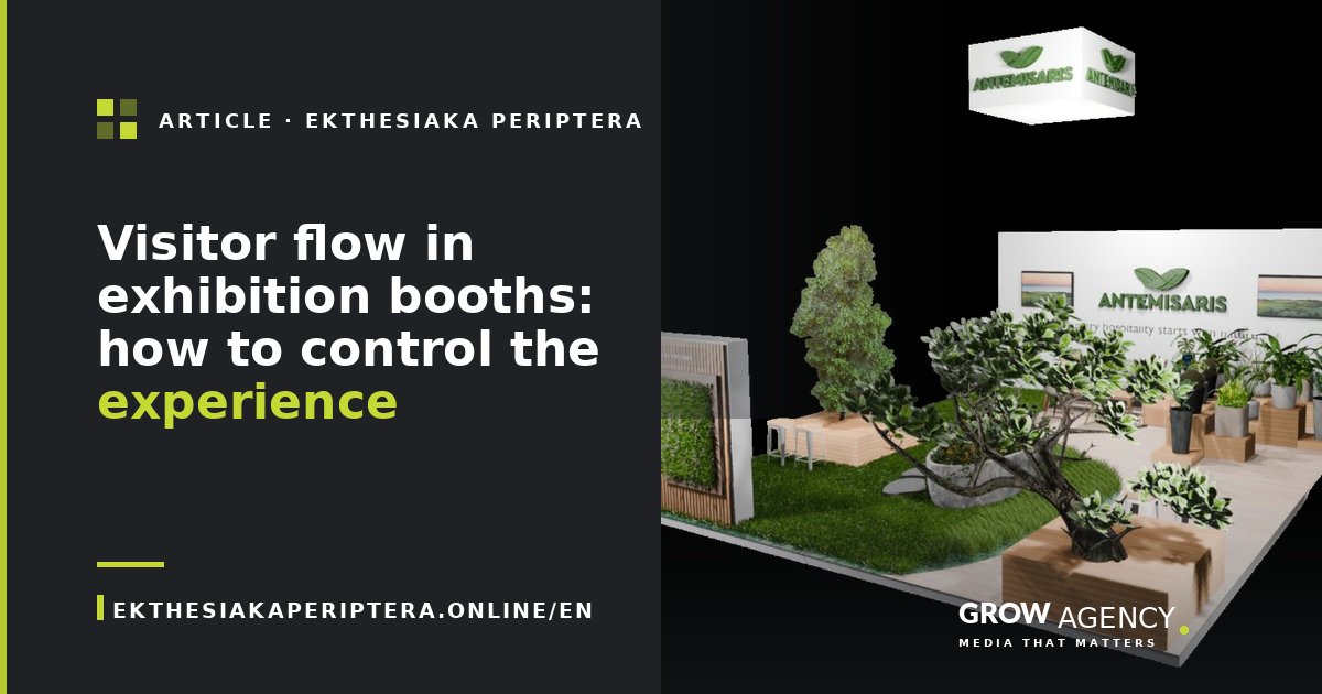 Visitor flow in exhibition booths: how to control the experience