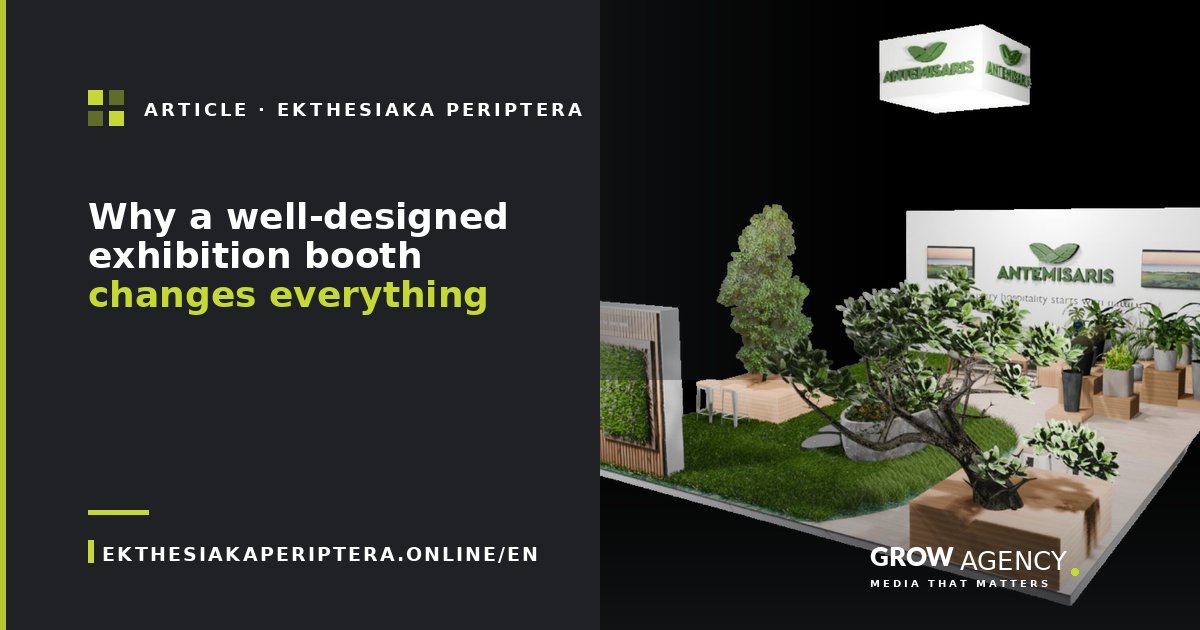 Why a well-designed exhibition booth changes everything